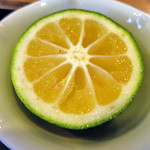 蕎麦 つづら - 高知県産の仏手柑