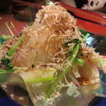 やなぎ澤 - 【再訪27】新玉葱とじゃこサラダ