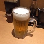 大門 かつ福 - 生ビール