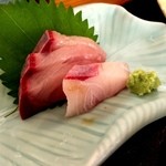 五色 - 3回目2015年8月19日　ブリ刺しとサバの文化干し　税込810円