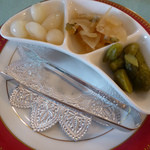 雲仙観光ホテル・メインダイニング - 特製ビーフカレーの付け合せ