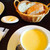カフェレストラン マシェリ - 料理写真:カボチャのスープ・パン