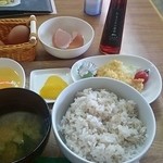 かなたまキッチン - 卵かけご飯＋惣菜一品