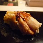 すし処 めくみ - ☆煮穴子は最後…炭火で炙っていましたぁ☆