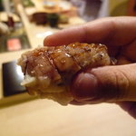 すし処 めくみ - ☆蝦蛄を剥いているの初めてみましたぁよ～豪快でしたぁ☆