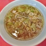 味の工房 菜苑 - 付属のスープ
