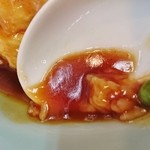 味の工房 菜苑 - 濃い醤油の甘酢餡！