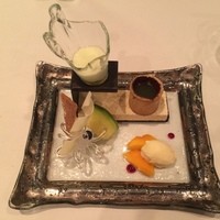 ルッチコーレ - デザートのメロンパフェ　アンシェットスタイル
