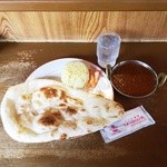 ZOU - キーマカレーCセット1,000円ライスハーフ＆ナンハーフ