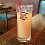 寺カフェ - グレープフルーツジュース