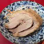 千里眼 - 追加豚1枚 90円 冷やし中華仕様