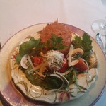 ristorante ANDREA - 毛蟹とアボガドのサラダ