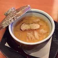 いけす無門 新宿 - 茶碗蒸しにはアレがトッピングw