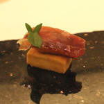 カンテサンス - 生ハムのサブレ　(2015/01)