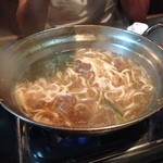 ホルモン　ぼんすけ - 〆のラーメン