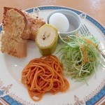 カフェ ゼロ - 彩りよく見た目のバランスいいね！