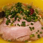 Ramenemotomasahiro - 薬膳　煮干しらーめん（900円）