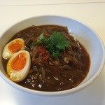 刀削麺荘 - 牛すじカレー丼 