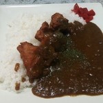 じゅれ - ランチメニュー・からあげカレー（700円）サラダ付