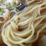 ラーメン専科 木かげ - 麺