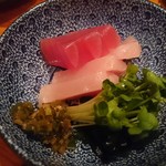 さんたく - マグロ刺し（￥500）