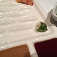 串処 最上 心斎橋店 - これ美味しかったー。ライム
