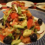 アボガドとサーモンのマリネ