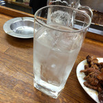 ホルモン道場 - 芋水割り