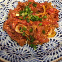 焼肉家 KAZU 神楽坂 - お肉のなめろう980円