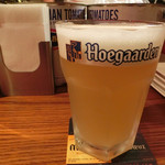 ラ・クローヌ - くるりん商品券 サービス☆生ビール；ヒューガルデン ホワイト