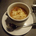 北新地 懐 - 北淡路産玉ねぎのオニオングラタンスープ