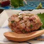 .KUNIKAGE - 鯵の青唐辛子なめろう