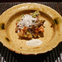 神楽坂 石かわ - 「揚物」スッポンの唐揚げ　2015年6月