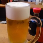 岸田屋 - 生ビール