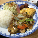 太成軒 - ランチ
八宝菜定食（スープ付）600円