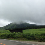 阿蘇山上茶店 - 雲行きが怪しい・・・