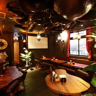 大人も楽しめる非日常空間