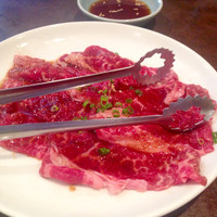 大徳壽 関内本店 - カルビ定食840円のカルビ