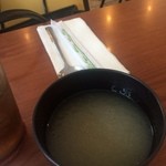 Yu Chun Korean Restaurant - ビビン麺にかけるスープ