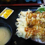 魚稚 - 穴子天丼