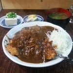 Rakuten - カツカレー定食 800円♪