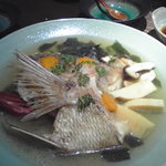 酒肆 門 - 真鯛のかまみぞれ揚げ煮