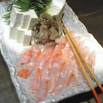 酒肆 門 - 金目鯛と水菜のハリハリ