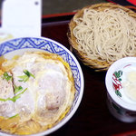 Katsuraan - かつザル（かつ丼とザル蕎麦セット）