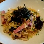 ジェニージョーンズ - 『揚げナスとベーコンときのこの和風パスタ』