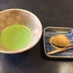 御料理 はやし - シャーベットの後に抹茶とおもち♡
