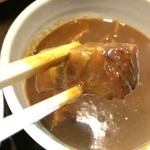 ラーメン純風殿 - ごろりと肉片（チャーシュー）