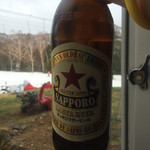 横手・山本荘 - 窓外に雪が見える