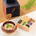 Take-out kamameshi Bento (boxed lunch)