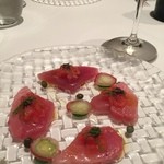 プリンチピオ - めじ鮪のカルパッチョ